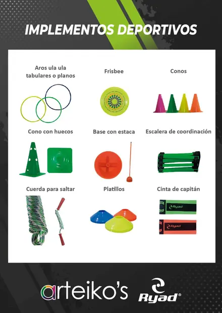 Catálogo Arteikos 2026: Implementos deportivos, página 25