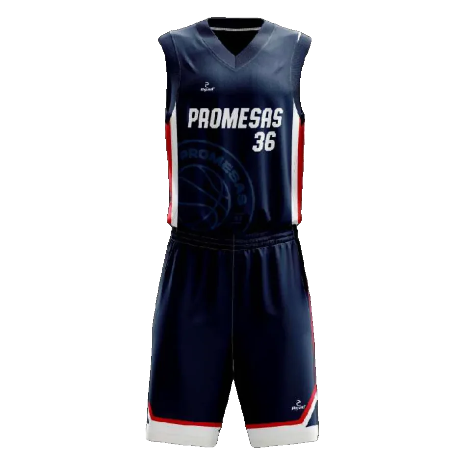 Uniforme de Baloncesto Diseño 07
