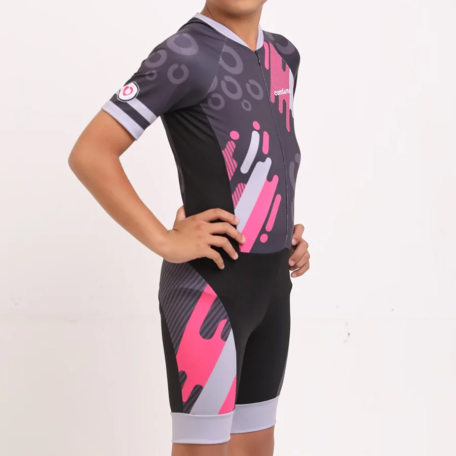 Uniforme Patinaje Comfama, Fucsia x Negro